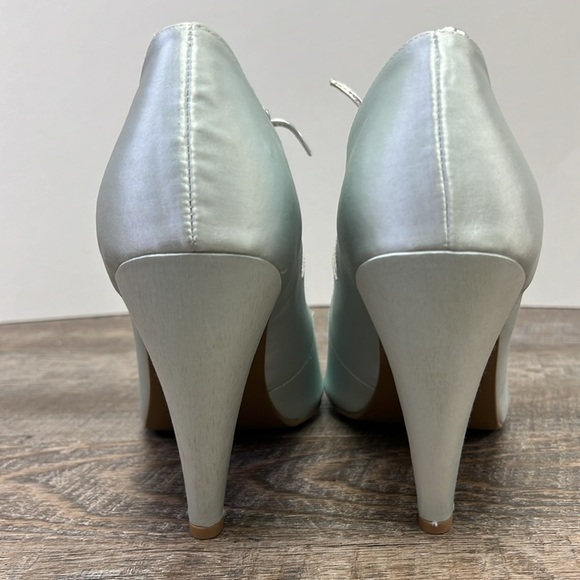 NEW Seychelles ‘I DO lll’ Mint Sprig Heels Size 11 - Picture 5 of 13